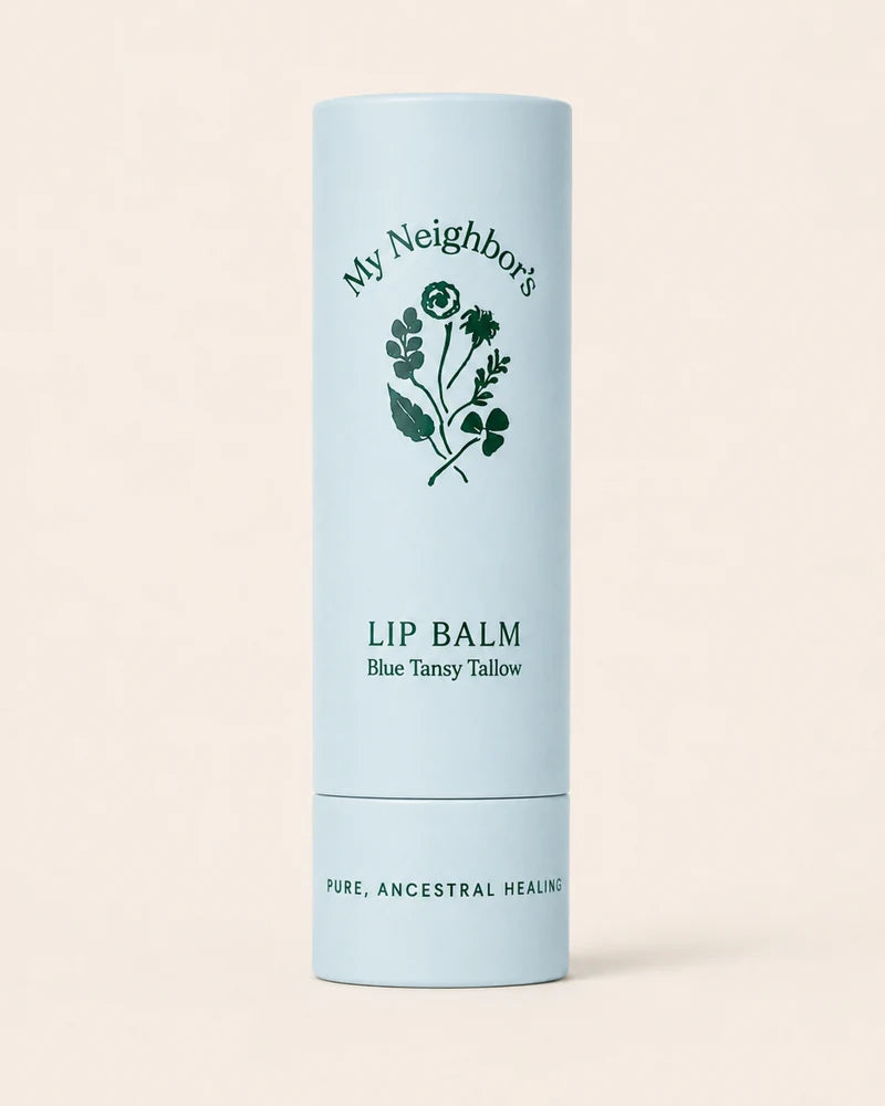 Blue Tansy Tallow Lip Balm